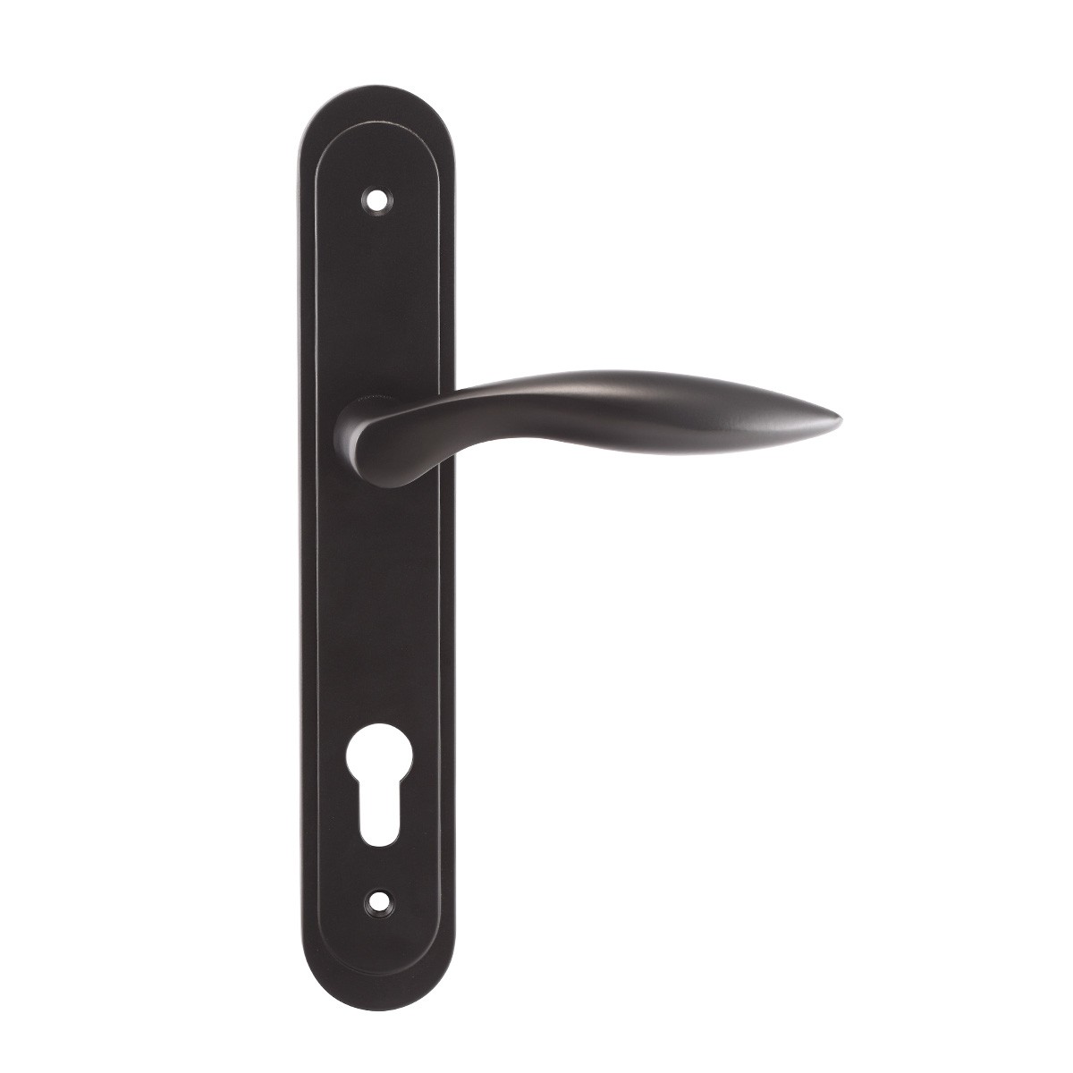 Plate door handle