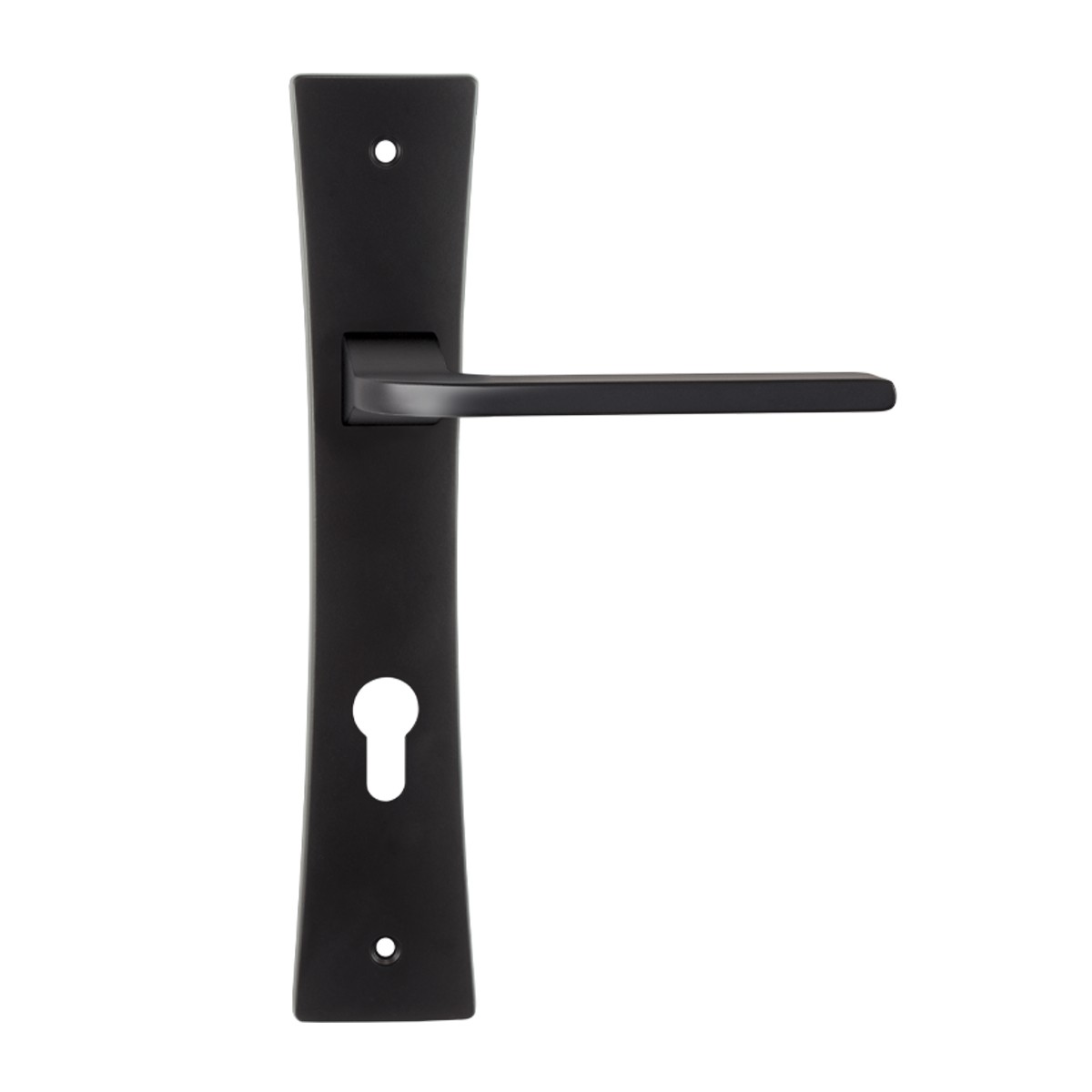 Plate door handle