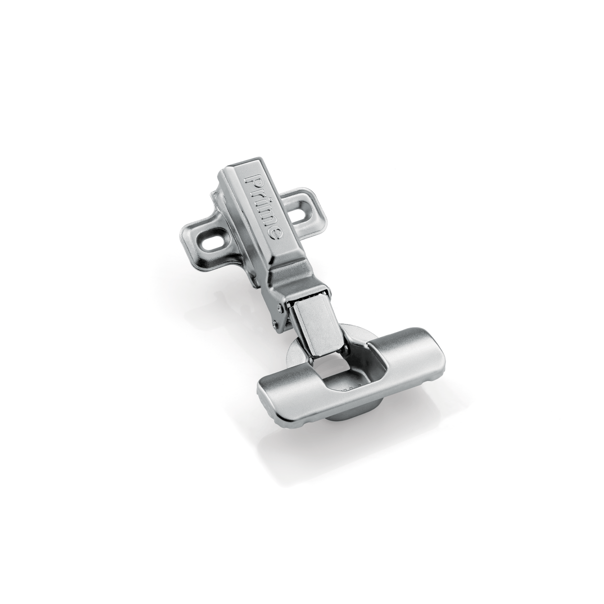Angled concealed hinge
