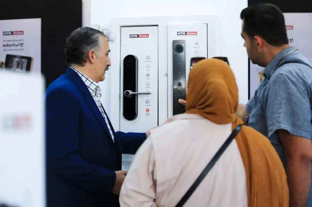 غرفه htn در نمایشگاه