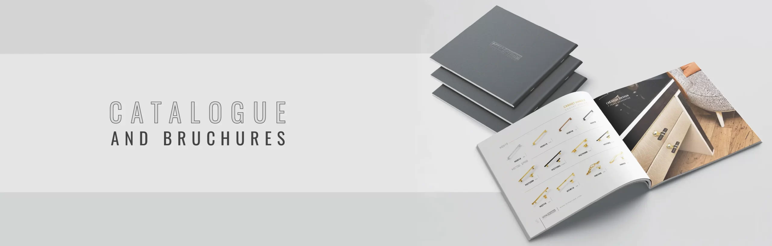 catalogue and bruchures
