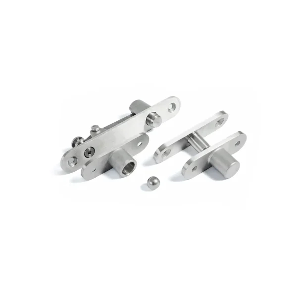 HP2000 Soft-Close Pivot Hinge – HTN Prime (Silver Finish)