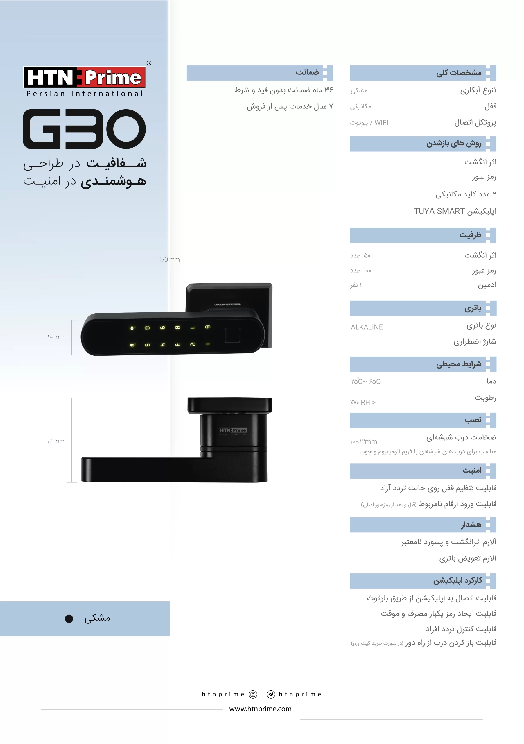 G30 door handle flyer