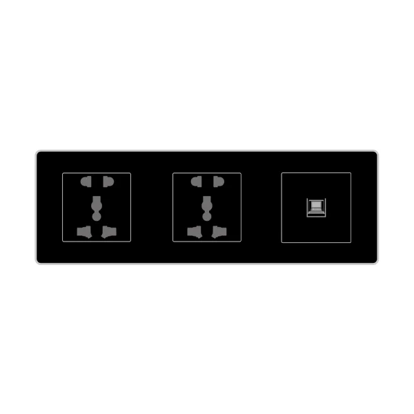 Universal Outlet + LAN – Model HP3611