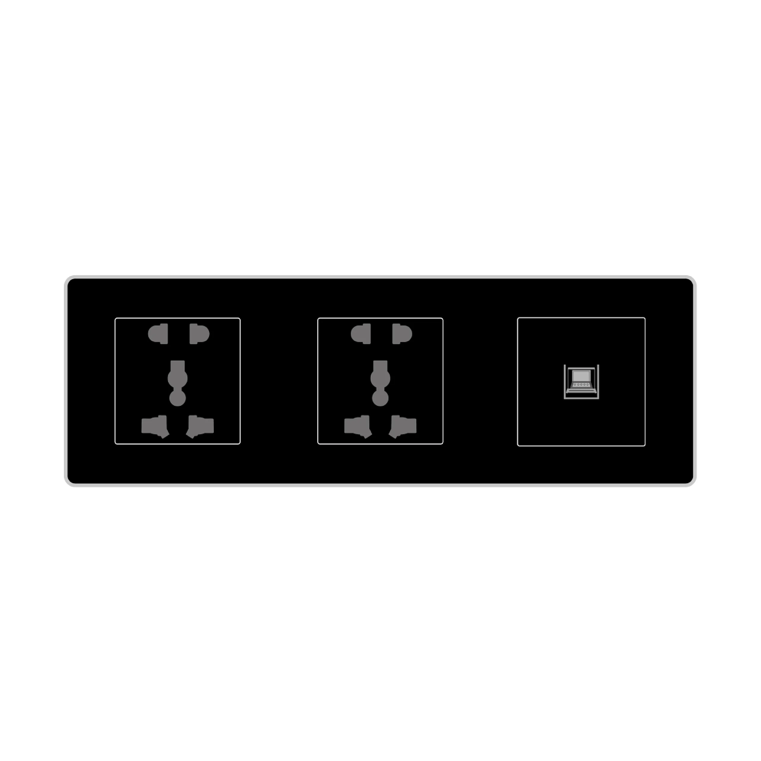 Universal Outlet + LAN – Model HP3611
